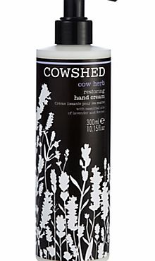 Cowshed Cow Herb Restoring Hand Cream, 300ml