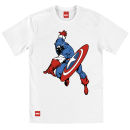 Creative Distribution Captain America Mens T-Shirt - Action Shield