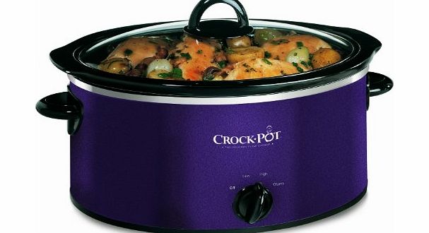 Crock Pot Crock-Pot Slow Cooker, 3.5 Litre - Aubergine