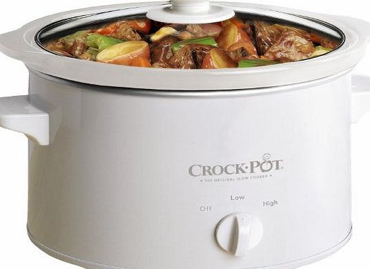 Crock Pot Crock-pot Slow Cooker White (Crockpot 2 person slow cooker white)