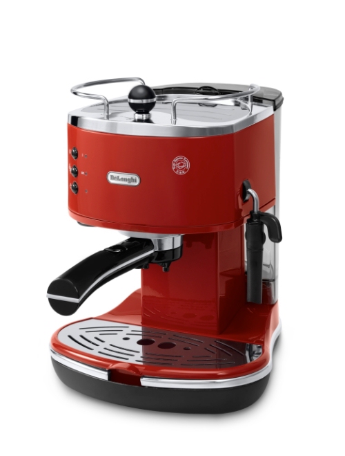 Delonghi Espresso Coffee Machine, Scarlet Red