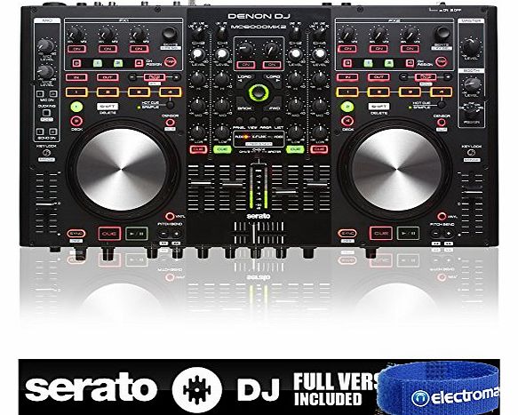 Denon New Denon DN-MC6000 MK2 Digital 4-Channel Mixer Twin DJ Midi Controller