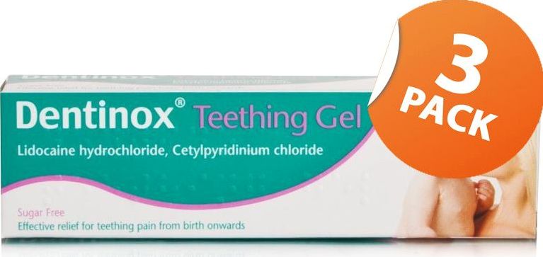 Dentinox, 2102[^]0075345 Teething Gel - Triple Pack