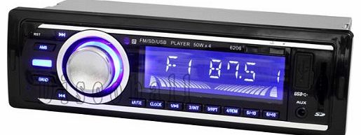 discoball Car Stereo Headunit MP3 Player Radio FM WMA USB SD AUX-IN Ipod Iphone