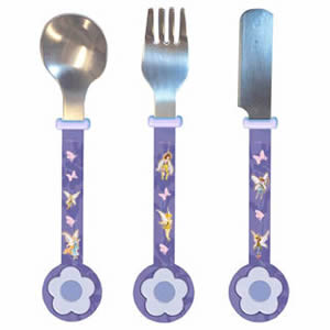 Disney Fairies 3 Piece Cutlery Set