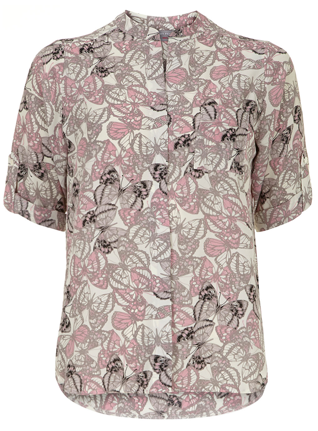 Dorothy Perkins Petite butterfly print blouse 79226132