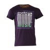 Drunknmunky Munky Music T-Shirt (Purple)