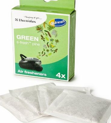 Electrolux ZE212 Air Fresheners for Bagged or Bagless Vacuum Cleaners - Box of 4