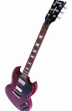 Encore EBP-E69CR Electric Guitar Bundle - Cherry Red