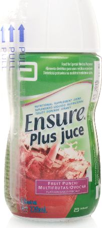 Ensure, 2102[^]0070822 Plus Juce Fruit Punch - 12 Pack