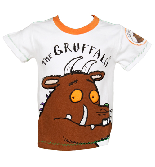 Fabric Flavours Kids Gruffalo Applique T-Shirt from Fabric