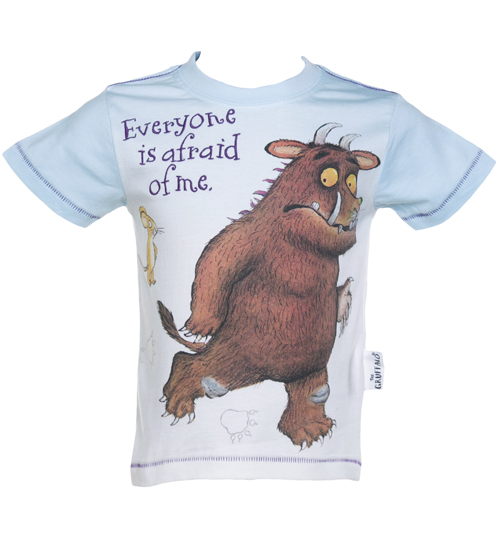 Fabric Flavours Kids Gruffalo Everyone Is Afriad Of Me T-Shirt