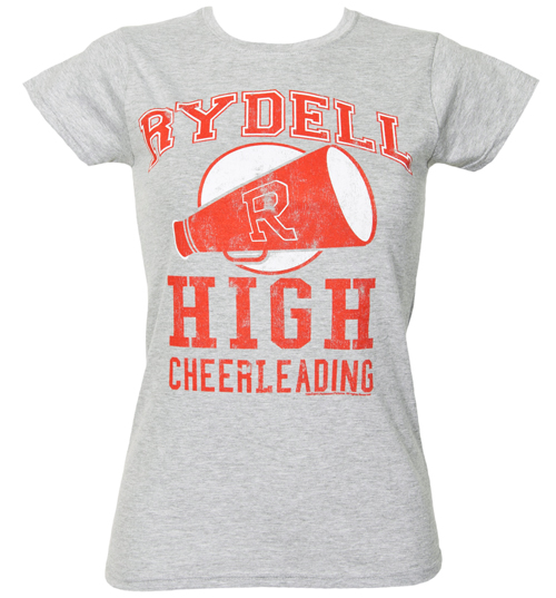 Fame and Fortune Ladies Grease Rydell High Cheerleading T-Shirt
