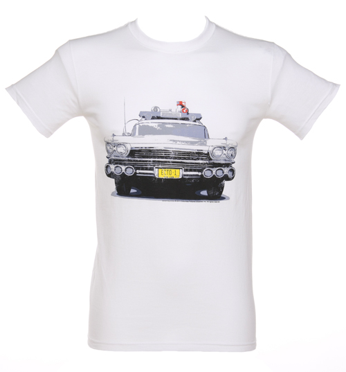Fame and Fortune Mens Ecto 1 Ghostbusters T-Shirt from Fame