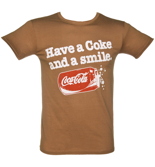 Fame and Fortune Mens Have A Coke And A Smile T-Shirt from