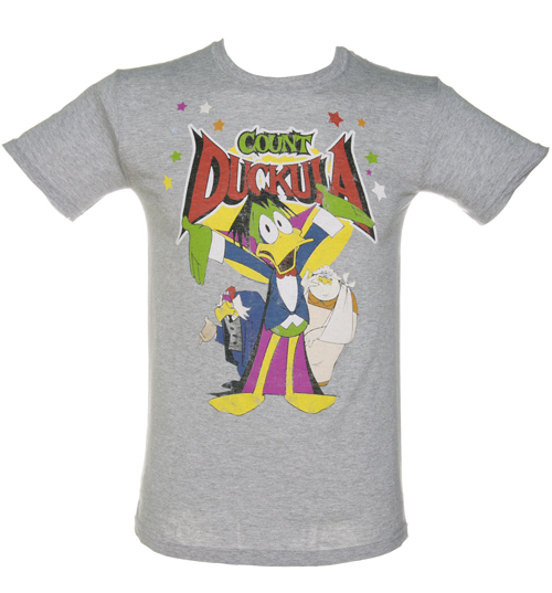 Fame and Fortune Mens Retro Count Duckula T-Shirt from Fame