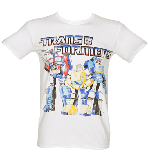 Fame and Fortune Mens Transformers Group T-Shirt from Fame