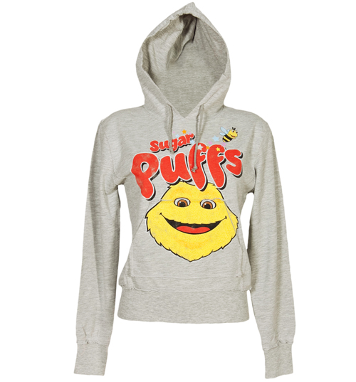 Famous Forever Ladies Grey Sugar Puffs Hoodie from Famous Forever