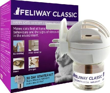 Feliway, 2102[^]0105845 Diffuser 30 Day Starter Kit