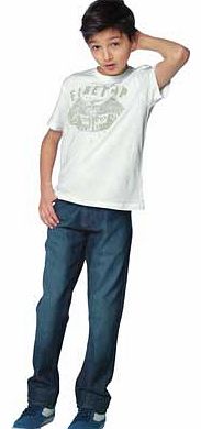 Firetrap Boys White T-Shirt - 10-11 Years