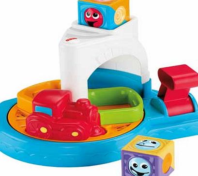 Fisher-Price Roller Blocks Whirlin Train Town