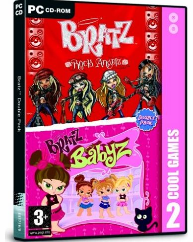 Focus Multimedia Ltd Bratz Rock Angelz and Bratz Baby Double Pack (PC CD)