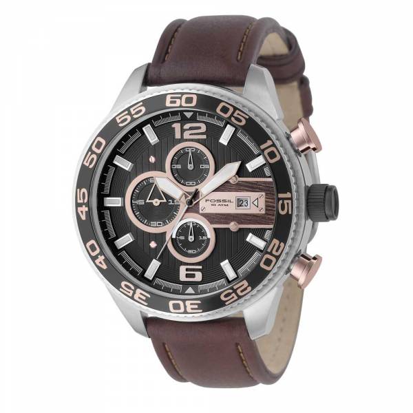 Fossil Leather Strap Watch CH2559