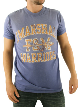 Franklin and Marshall Marlin Blue Warriors T-Shirt