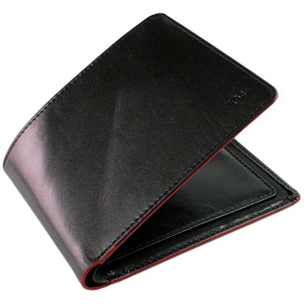 French Connection Black Lined Wallet by
