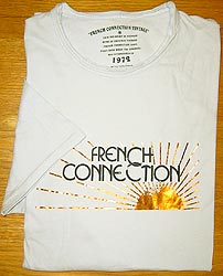 french connection Vintage - Crew-neck T-shirt With Vintage Logo