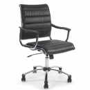 FurnitureToday Designer chrome swivel visitor chair