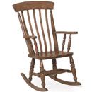 FurnitureToday Oak Country Rocker Chair