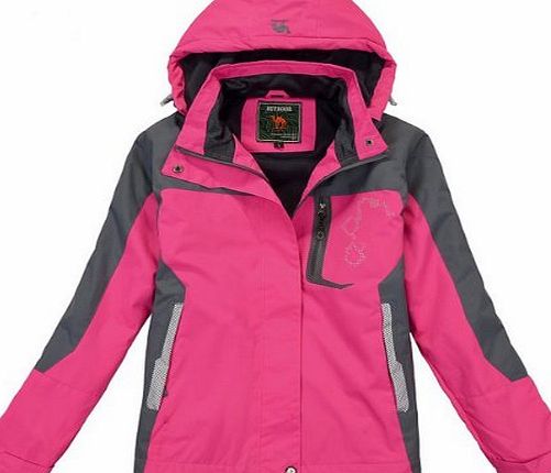Generic 2014 New Spring Women Winter Outwear Ski Snow Waterproof Climbing Hiking Outdoor Sport Jacket Coat Blue Purple Red UK Size 6 8 10 12 14 (Red, Tag XXXL: UK14)