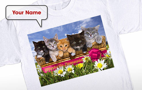 GoneDigging Cats in a Basket T-Shirt