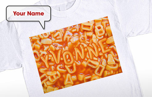 GoneDigging Personalised Spaghetti T-Shirt