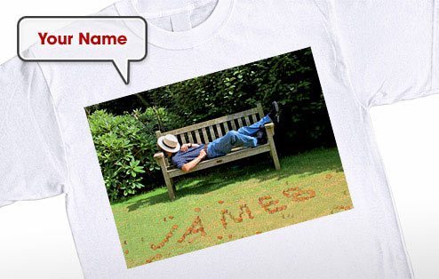 GoneDigging Snoozing on Bench - Gardening T-Shirt