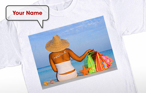 GoneDigging Sun Sand and Shopping T-Shirt