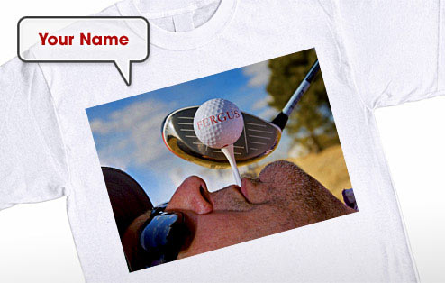GoneDigging Tee in Mouth - Golf T-Shirt