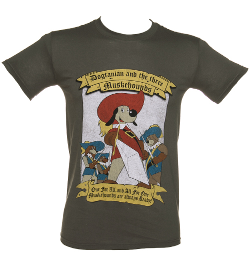 Good Times Tees Mens Dogtanian And The Three Muskehounds