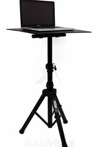 Gorilla Stands Gorilla Height Adjustable Universal DJ Laptop Table Projector Mixer Decks Stand