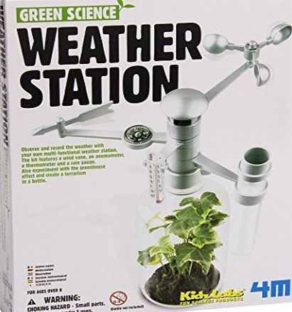 Great Gizmos 4M Green Science Weather Station