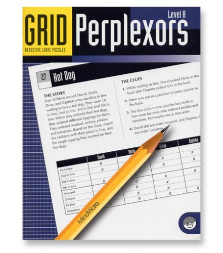 Green Board Games Mindware - Grid Perplexors Level A