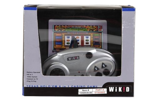 Halsall Wikid -Plug n Play 6 in 1 Casino Game