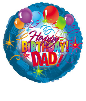 Birthday Dad Balloon