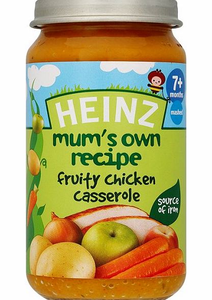 Heinz 7 Month Mums Own Fruity Chicken Casserole