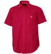 Henri Lloyd Fushia Pink Short Sleeve Shirt