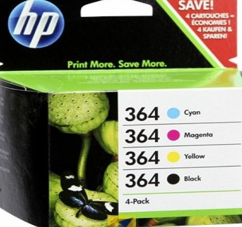 HP No.364 Combo Pack Ink Cartridge - Red