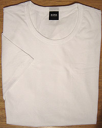hugo Boss - White Crew-neck T-shirt