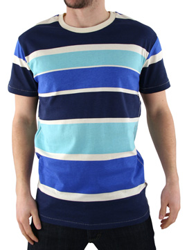 Humor Blue Jakato Stripe T-Shirt