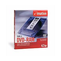 Imation DVD-RAM 4.7GB Single Sided - 3 Pack